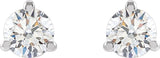 14K White Gold 1/3 CTW Lab-Grown Diamond Stud Earrings