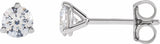 14K White Gold 1/2 CTW Lab-Grown Diamond Stud Earrings