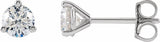 14K White Gold 5/8 CTW Lab-Grown Diamond Stud Earrings