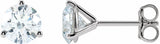 14K White Gold 1 5/8 CTW Lab-Grown Diamond Stud Earrings