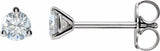 14K White Gold 1/4  CTW Lab-Grown Diamond Stud Earrings