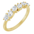 14K Yellow 7/8 CTW Lab-Grown Diamond Anniversary Band
