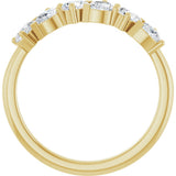 14K Yellow 7/8 CTW Lab-Grown Diamond Anniversary Band
