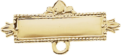 14K Yellow Baptismal Pin