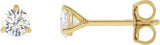 14K Yellow Gold 1/3 CTW Lab-Grown Diamond Stud Earrings