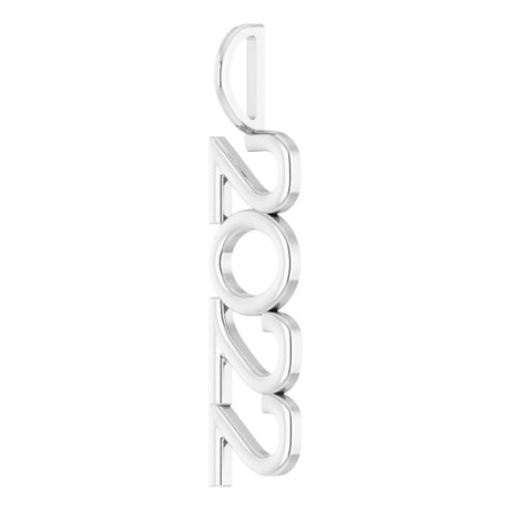 Sterling Silver 2022 Year Charm/Pendant