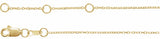 14K Yellow Gold Mama 6 1/2-7 1/2" Bracelet
