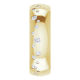 14K Yellow Gold 3/8 CTW Natural Diamond Band Size 6.5