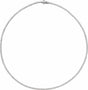 14K White Gold 5 7/8 CTW Lab-Grown Diamond Line 18" Necklace