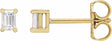 14K Yellow Gold .08 CTW Natural Diamond Stud Earrings