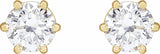 14K Yellow 1 CTW Lab-Grown Diamond Earrings