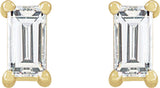 14K Yellow 1/5 CTW Lab-Grown Diamond Stud Earrings