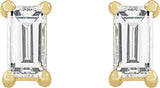 14K Yellow 1/5 CTW Lab-Grown Diamond Stud Earrings