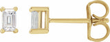 14K Yellow 1/5 CTW Natural Diamond Stud Earrings