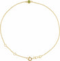 14K Yellow Natural Peridot 6 1/2-7 1/2" Bracelet