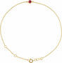 14K Yellow Natural Ruby 6 1/2-7 1/2" Bracelet