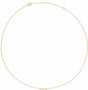 14K Yellow 1/4 CT Lab-Grown Diamond 16-18" Necklace