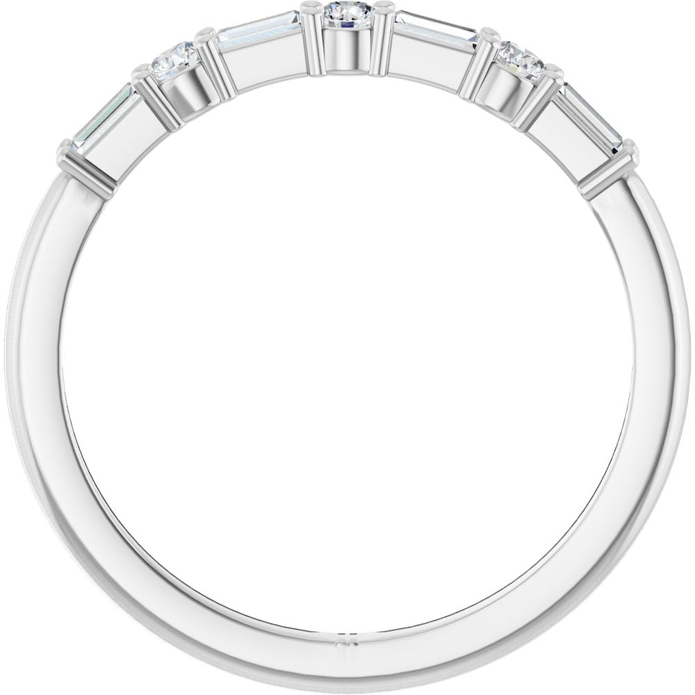 14K White Gold 1/4 CTW Lab-Grown Diamond Anniversary Band