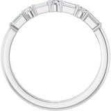 14K White Gold 1/4 CTW Lab-Grown Diamond Anniversary Band