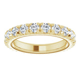 14K Yellow Gold 1 7/8 CTW Lab-Grown Diamond Eternity Band Size 6