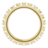 14K Yellow Gold 1 7/8 CTW Lab-Grown Diamond Eternity Band Size 6