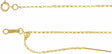 14K Yellow Gold-Filled 1 mm Adjustable Threader Rolo 16-22" Chain