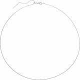 Rhodium-Plated Sterling Silver 1 mm Adjustable Threader Box 16-22" Chain