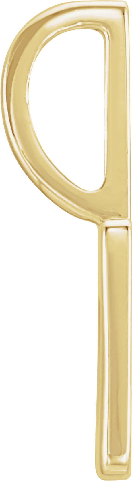 14K Yellow Gold Pierced Heart Charm/Pendant