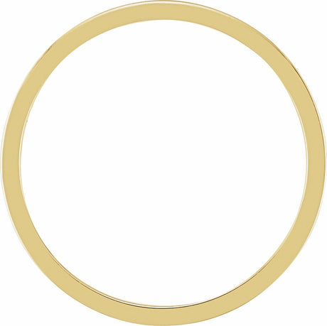 14K Yellow Forever Stackable Ring