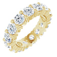 14K Yellow Gold 4 CTW Lab-Grown Diamond Eternity Band Size 5
