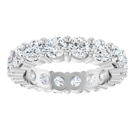 Platinum 4 1/3 CTW Lab-Grown Diamond Eternity Band Size 7