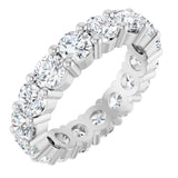 Platinum 4 1/3 CTW Lab-Grown Diamond Eternity Band Size 7