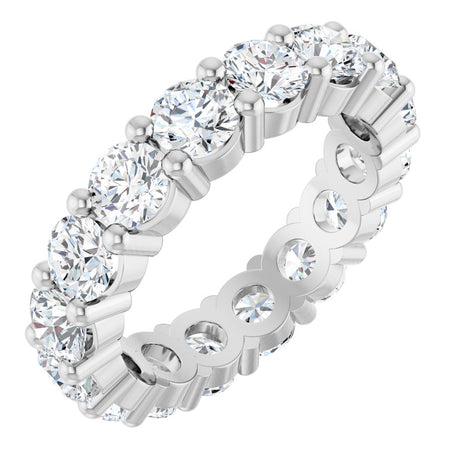 Platinum 4 1/3 CTW Lab-Grown Diamond Eternity Band Size 7