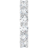 Platinum 4 1/3 CTW Lab-Grown Diamond Eternity Band Size 7