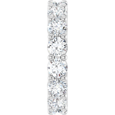 Platinum 4 1/3 CTW Lab-Grown Diamond Eternity Band Size 7