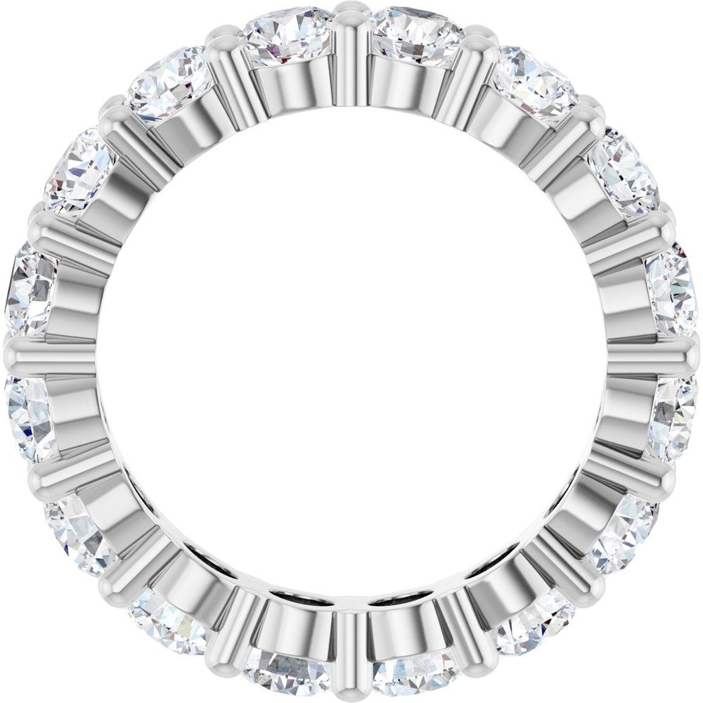 Platinum 4 1/3 CTW Lab-Grown Diamond Eternity Band Size 7