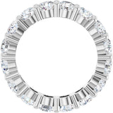 Platinum 4 1/3 CTW Lab-Grown Diamond Eternity Band Size 7