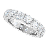 Platinum 4 1/3 CTW Lab-Grown Diamond Eternity Band Size 7