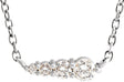 Platinum 1/10 CTW Natural Diamond Graduated 16" Necklace 