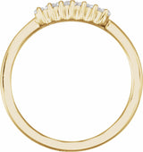 14K Yellow 1/3 CTW Lab-Grown Diamond Ring