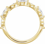 14K Yellow 1/2 CTW Natural Diamond Anniversary Band