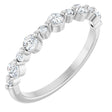 14K White Gold 1/3 CTW Lab-Grown Diamond Anniversary Band