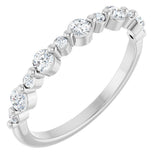 14K White Gold 1/3 CTW Lab-Grown Diamond Anniversary Band