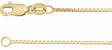 10K Yellow Gold 1 mm Box 18" Chain
