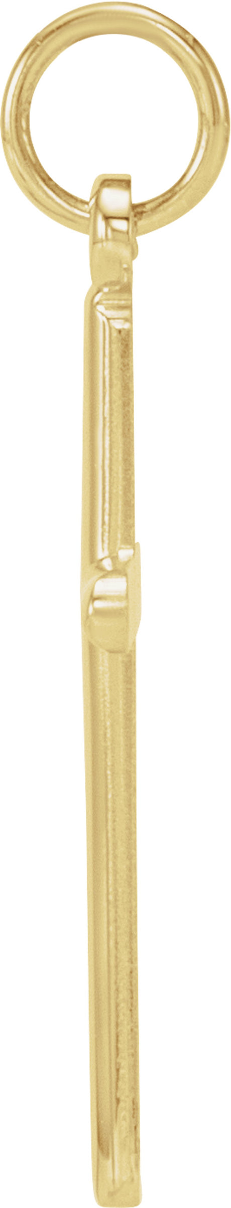 14K Yellow Gold Cross Pendant