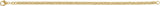 14K Yellow 3.8 mm Rolo 7" Chain