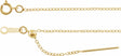 14K Yellow Gold 1.1 mm Adjustable Threader Cable Cable 6-8" Chain 
