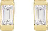 14K Yellow .08 CTW Lab-Grown Diamond Earrings