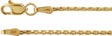 14K Yellow Gold-Filled 1 mm Wheat 20" Chain