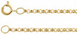 14K Yellow Gold-Filled 1.5 mm Rolo 7" Chain